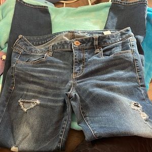 American Eagle stretch size 12 skinny jeans